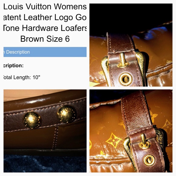 🔥🔥LOUIS VUITTON🔥🔥PATENT LEATHER LOAFERS🔥🔥 - Picture 6 of 14